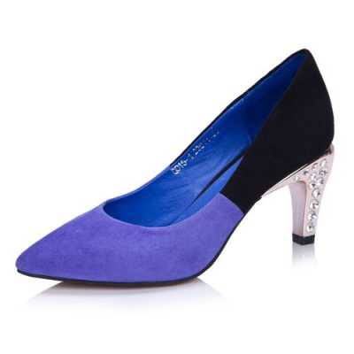 蓝姫女鞋（蓝色鞋子女）-第2张图片-精品皮鞋网